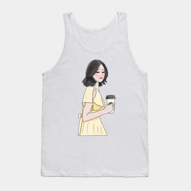 Coffee to go Tank Top by piscoletters